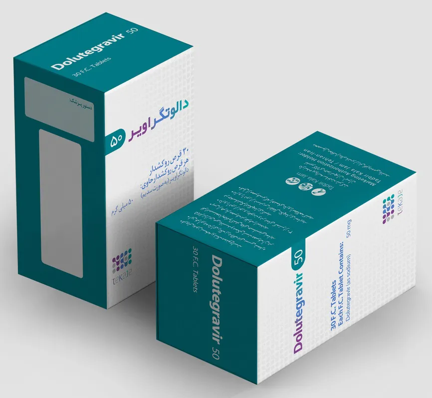 تصویر DOLUTEGRAVIR TKJ 50 mg Tablet